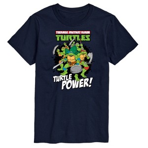 Men's - Teenage Mutant Ninja Turtles - Turtle Power Short Sleeve Graphic T-Shirt - 1 of 4