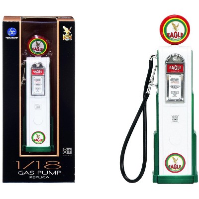 "Eagle Gasoline" Vintage Digital Gas Pump 1/18 Diecast Replica by Road Signature