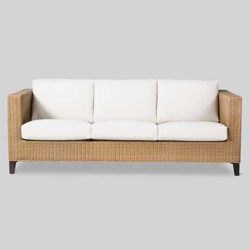 Fullerton Wicker Patio Sofa Linen Project 62 Target