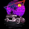 Men's Design By Humans OLD RETRO VINTAGE CAR By punsalan T-Shirt - 2 of 2