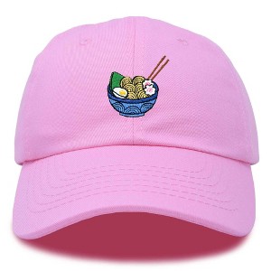 Dalix Noodle Embroidered Womens Ramen Cotton Dad Hat Baseball Cap Adjustable Womens - 1 of 4