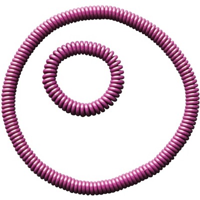 Abilitations Chewlery Chewable Necklace and Bracelet, Purple, Set of 2