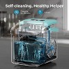 ZAFRO Countertop Ice Maker Machine, 8 Ice Cubes in 6 mins, 26lb/Day Ice with 2 Sizes- Portable Mini,  Basket/Scoop for Home/Party/Bar - 4 of 4