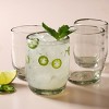 Cravings By Chrissy Teigen 4 Piece 8.2 Ounce Clear Glass Spanish Double Old Fashion Set - 3 of 3