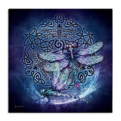 Stupell Industries Dragonfly & Celtic Knot, 17" x 17"