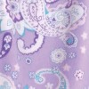 Collections Etc Zip Front Soft Paisley Robe - 3 of 3
