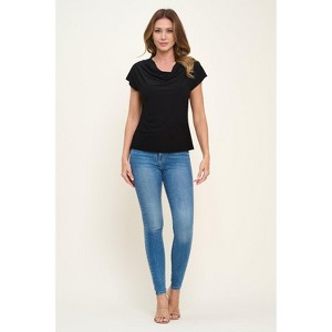 WEST K Women's Stephanie Cowl Neck Top - 1 of 4