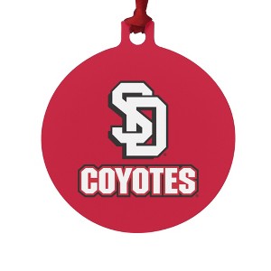 South Dakota Secondary Logo Aluminum Holiday Christmas Tree Ornament - 1 of 4