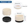 Unique Bargains Adjustable Anti-Slip Chair Table Round Furniture Risers 4 Set - 2 of 4