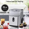 Countertop Ice Maker ¨C 35 lbs/24H Pellet Ice Maker with Basket, Portable & Easy-Cleaning - 2 of 4