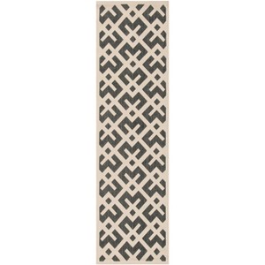 Courtyard CY6915 UV & Stain Resistant Non-Shedding Power Loomed Indoor/Outdoor Rugs - Safavieh - 1 of 4
