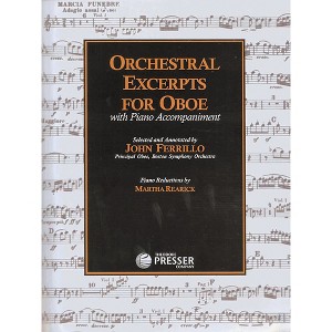 Carl Fischer Orchestral Excerpts For Oboe Book - 1 of 1