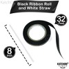 KatchOn, Black and White Mylar Soccer Balloons - Huge 22 Inch, Pack of 6 | 4D Soccer Balloon - 3 of 4