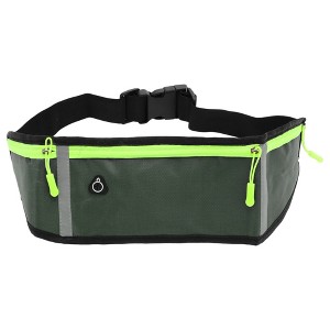 Unique Bargains Durable Waterproof Running Waist Pack 1 Pc - 1 of 4