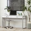 Interface Desk with 2 Drawers Pure White - South Shore - 2 of 4
