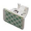 Unique Bargains Home Houseware Plastic Self Adhesive Wall Hooks White 4 Pcs - 3 of 4
