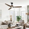 Parrot Uncle 56" Brass Vintage LED Ceiling Fan with Remote and Light - 2 of 4