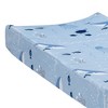Lambs & Ivy Bubbles and Squirt Underwater Whale/Fish Soft Changing Pad Cover - 3 of 4