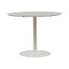 Sapphtopaz Dining Table Kitchen Table Round Dining Table Tulip-style Bar Table with Pedestal Base for Kitchen, Small Spaces - 4 of 4