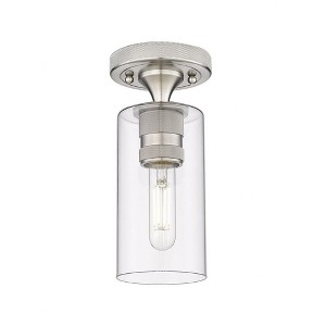 Crown Point - 1 Light Flush Mount In Industrial Style-9.63 Inches Tall and 3.88 Inches Wide - 1 of 1