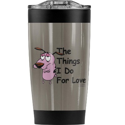 Courage For Love Steel Tumbler 20oz Coffee Travel Mug