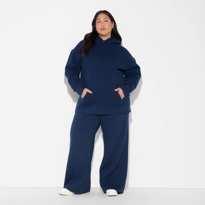 Women's Oversized Hooded Pullover Sweatshirt - Wild Fable™