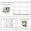 YOOCOZZ  66" Outdoor Farmhouse Potting Bench with Drawers & Shelves - 4 of 4