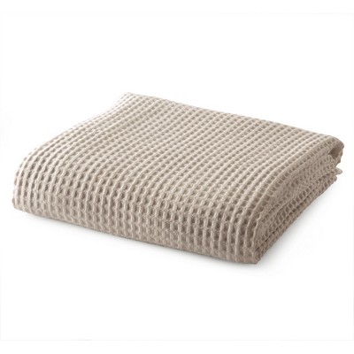 Great Bay Home 100% Cotton Waffle Weave Blanket King Taupe : Target