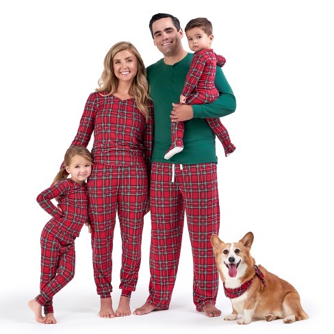 Gerber Holiday Family Pajamas Baby & Toddler Neutral One Piece Footed  Pajamas, Stewart Plaid, 0-3 Months : Target