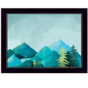 HomeRoots Adventure Awaits Black Framed Print Wall Art - 1 of 4