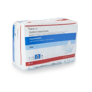 Cardinal Health Wings Super Quilted Adult Briefs with BreatheEasy Technology - 1 of 4