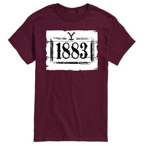Men's - 1883 - 1883 Wood Sign Short Sleeve Graphic T-Shirt - 1 of 4