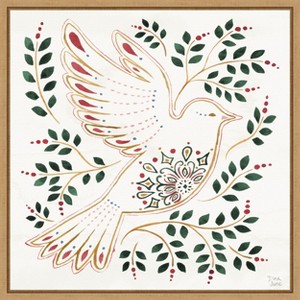 Amanti Art Holiday Sparkle VIII by Dina June Canvas Wall Art Print Framed 22 x 22-in. - 1 of 4