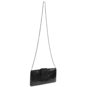 Magid Metal Mesh Flap Pearl Bag - 1 of 4
