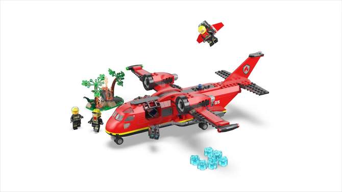 LEGO City Fire Rescue Plane Toy Set 60413, 2 of 8, play video