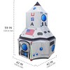 Attatoy Rocket Ship Play Tent Cover Fort Building Kit Accessory - 3 of 4