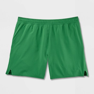 Men's Big Unlined Run Shorts 7" - All In Motion™ Green 2XL