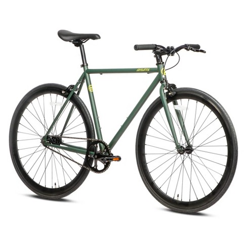 Zaailing Haalbaar Afdrukken Avasta Ba9002wf-4 700c 54 Inch Single Speed Loop Fixed Gear Urban Commuter  Fixie Bike With High-ten Steel Frame For Adults 5' 6" To 5' 11", Green :  Target