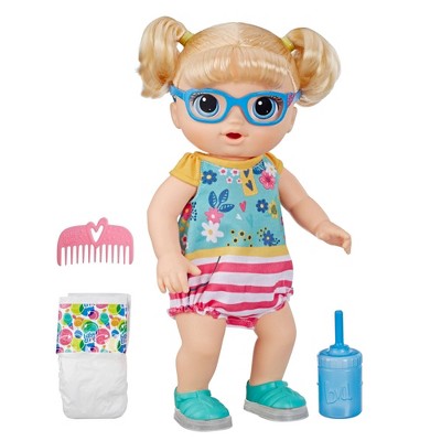 baby alive doll blonde hair