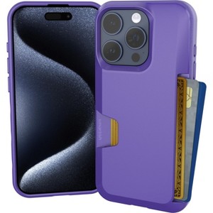 Smartish iPhone 14 Wallet Case - Wallet Slayer Vol 1 - Slim Grip Card Holder Cover - 1 of 4
