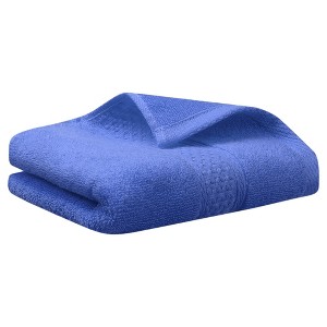 Unique Bargains Bathroom Quick Drying Cotton Hand Towel 13" x 30" 2 Pcs - 1 of 4