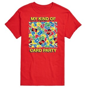 Men's - UNO - My Kind Of Card Party Short Sleeve Graphic T-Shirt - 1 of 4