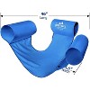 3KB Outer Trails JUMBO Sling Mesh Pool Noodles Chair, Dark Blue, 2 Slings - 4 of 4