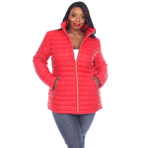 Plus size 2024 puffer coat womens