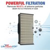 LifeSupplyUSA Air Purifier Filters Compatible with Electrolux Brisa EF100 - 3 of 4