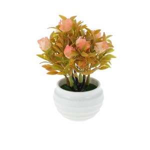 Unique Bargains Artificial Tree Plastic 3.15"x3.15"x3.15" 1 Pcs - 1 of 4