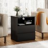 Bella Depot End Table with Charging Station(Set of 2), Sofa Side Table with 2 Drawers - 3 of 4