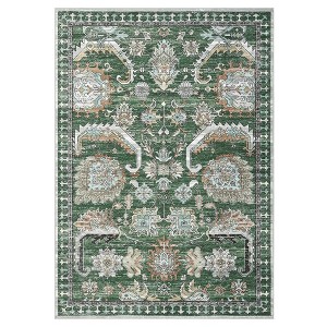 COZONY Washable Vintage Area Rug, Soft Low Pile Non Slip Carpet for Living Room Bedroom Dining Room - 1 of 4