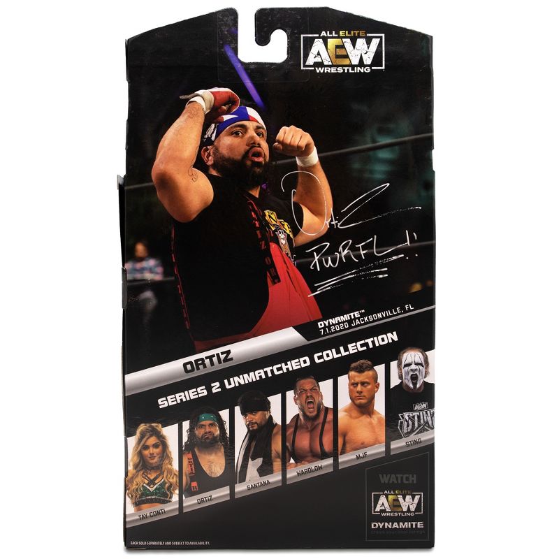 AEW Unmatched Series 2 Ortiz Action Figure, 2 of 4