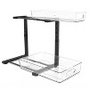 Acrylic Under Sink Organizer, 2 Tier Adjustable Pull Out Cabinet Storage Rack with Sliding Drawers for Kitchen, Bathroom Organization - 2 of 4